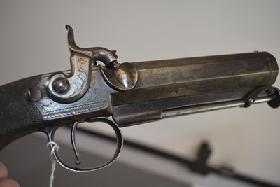 Lot 629 - A SCARCE CRISP PAIR OF 18-BORE LEFT AND RIGHT HANDED PERCUSSION BELT PISTOLS BY SAMUEL NOCK