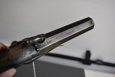Lot 629 - A SCARCE CRISP PAIR OF 18-BORE LEFT AND RIGHT HANDED PERCUSSION BELT PISTOLS BY SAMUEL NOCK