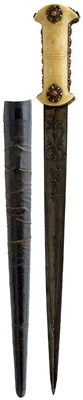 Lot 112 - A SCARCE OTTOMAN TURKISH BALKAN DAGGER