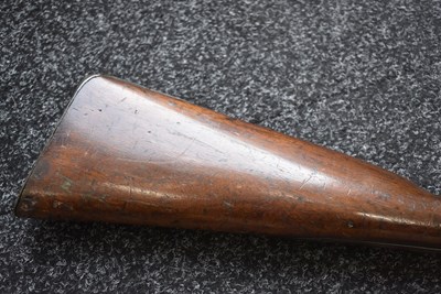 Lot 693 - A FLINTLOCK BAYONET BLUNDERBUSS BY EGG
