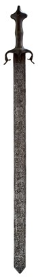 Lot AN INDO-PERSIAN SWORD