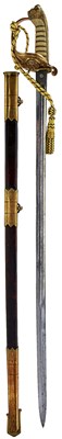 Lot A NAVAL OFFICER'S SWORD