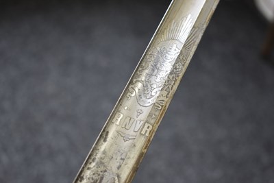 Lot 180 - A ROYAL NAVAL VOLUNTEER RESERVE OFFICER'S SWORD