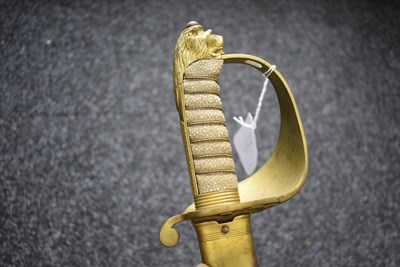 Lot 180 - A ROYAL NAVAL VOLUNTEER RESERVE OFFICER'S SWORD