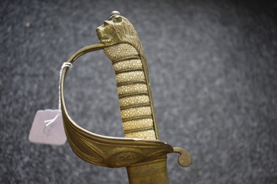 Lot 180 - A ROYAL NAVAL VOLUNTEER RESERVE OFFICER'S SWORD