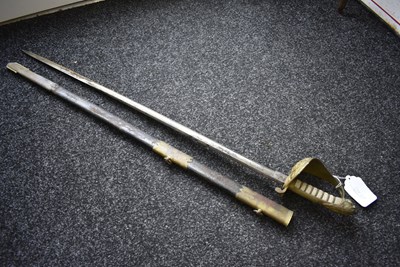 Lot 180 - A ROYAL NAVAL VOLUNTEER RESERVE OFFICER'S SWORD