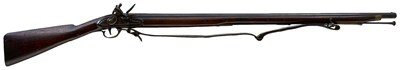 Lot 719 - A .650 CALIBRE FLINTLOCK NCO'S CARBINE OF LIVERY QUALITY