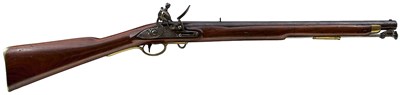 Lot 722 - A .650 CALIBRE FLINTLOCK VOLUNTEER PAGET CARBINE