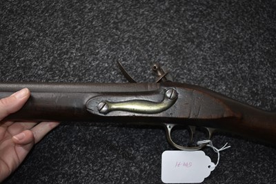 Lot 725 - A .750 CALIBRE FLINTLOCK VOLUNTEER HEAVY DRAGOON'S CARBINE