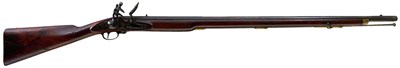 Lot 728 - A .650 CALIBRE FLINTLOCK EAST INDIA COMPANY MUSKET