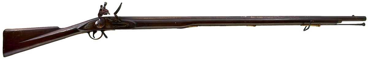 Lot 733 - A .650 CALIBRE FLINTLOCK TRADE MUSKET