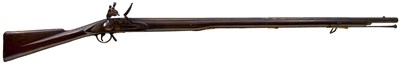 Lot 733 - A .650 CALIBRE FLINTLOCK TRADE MUSKET