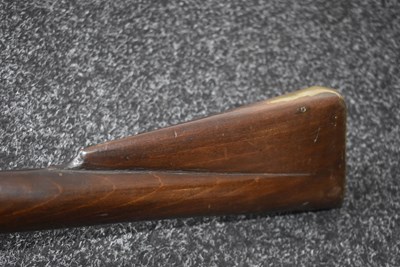 Lot 733 - A .650 CALIBRE FLINTLOCK TRADE MUSKET