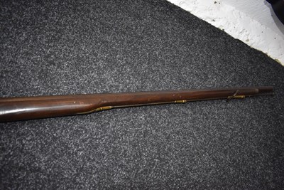 Lot 733 - A .650 CALIBRE FLINTLOCK TRADE MUSKET