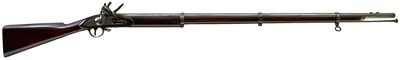 Lot 735 - A .577 CALIBRE FLINTLOCK TRADE MUSKET