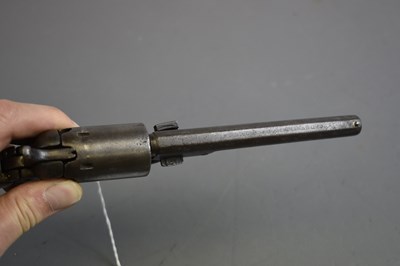 Lot 316 - A FIVE-SHOT PERCUSSION BELGIAN COPY OF A COLT POCKET REVOLVER