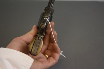 Lot 316 - A FIVE-SHOT PERCUSSION BELGIAN COPY OF A COLT POCKET REVOLVER