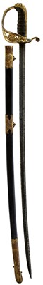 Lot A VERY RARE GEORGE IV PROTOTYPE NAVAL OFFICER'S SWORD