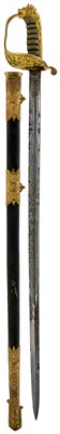 Lot 555-9 AN 1827 PATTERN ROYAL NAVAL ADMIRAL'S SWORD