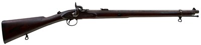 Lot 753 - A .450 CALIBRE PERCUSSION WESTLEY RICHARDS MONKEY TAIL CARBINE