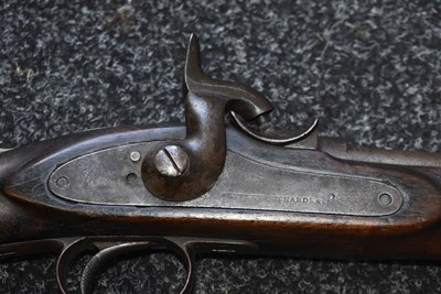 Lot 753 - A .450 CALIBRE PERCUSSION WESTLEY RICHARDS MONKEY TAIL CARBINE