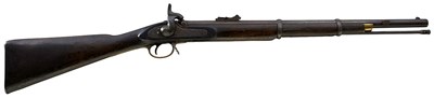 Lot 746 - A .577 CALIBRE PERCUSSION ARTILLERY CARBINE