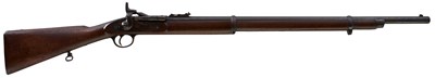 Lot 760 - A .577 CALIBRE TWO-BAND SNIDER ENFIELD SHORT RIFLE