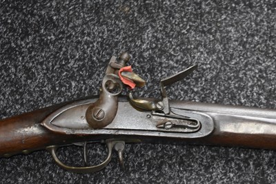 Lot A .750 CALIBRE FRENCH FLINTLOCK MODEL 1777 (?) NAVAL OR MARINE MUSKET