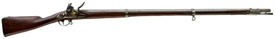 Lot 771 - A .730 CALIBRE BELGIAN FLINTLOCK SERVICE MUSKET