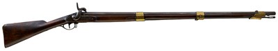 Lot 795 - A.740 SWEDISH TYPE PERCUSSION SERVICE MUSKET