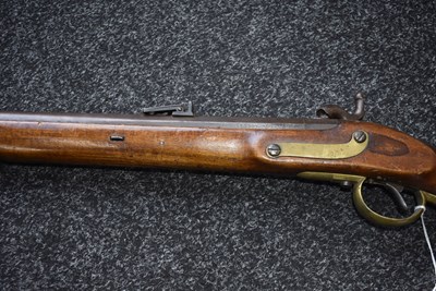 Lot 799 - A .750 CALIBRE AUSTRIAN PERCUSSION MODEL MODEL 1854 LORENZ SHORT JAGER RIFLE