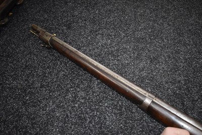 Lot 800 - A .700 CALIBRE CONTINETAL PERCUSSION SHORT MUSKET