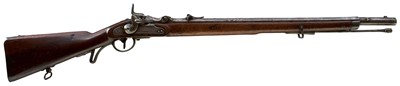 Lot 803 - A .550 CALIBRE RIMFIRE AUSTRIAN BREECH LOADING WANZL LORENZ SHORT JAGER RIFLE