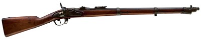 Lot 805 - AN 11MM OBSOLETE CALIBRE BELGIAN ALBINI-BRAENDLIN SHORT RIFLE