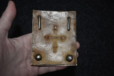 Lot 426 - A 45TH REGIMENT OF FOOT (NOTTINGHAMSHIRE) OFFICER'S SHOULDER BELT PLATE