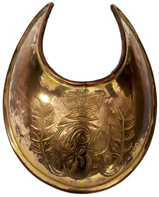 Lot A GEORGIAN OFFICER'S UNIVERSAL PATTERN GORGET