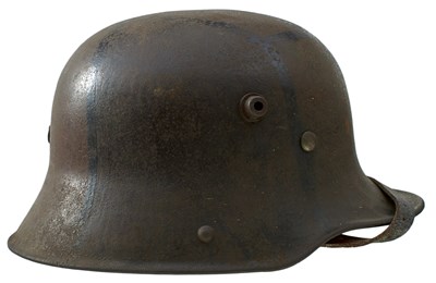 Lot 488 - A FIRST WORLD WAR GERMAN HELMET