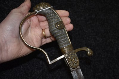 Lot 301 - AN IMPERIAL GERMAN ARTILLERY OFFICER'S SWORD