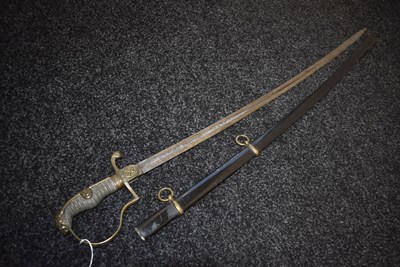 Lot 301 - AN IMPERIAL GERMAN ARTILLERY OFFICER'S SWORD