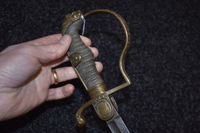 Lot 301 - AN IMPERIAL GERMAN ARTILLERY OFFICER'S SWORD