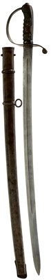 Lot 299 - AN AUSTRIAN TROOPER'S SWORD