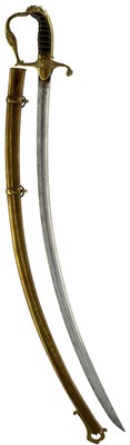 Lot 298 - A GERMAN MADE 19TH CENTURY BANDSMAN'S SWORD