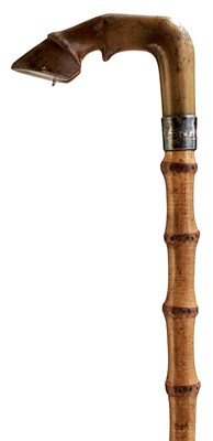 Lot 538 - A 19TH CENTURY SWORD STICK