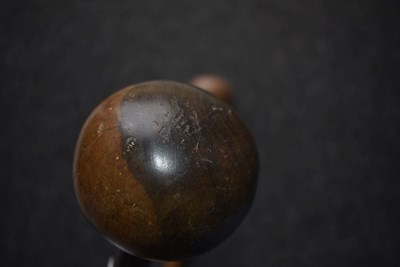 Lot 114 - AN UNUSUAL ZULU KNOBKERRIE