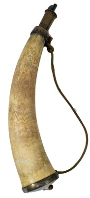 Lot A PERCY TENANTRY POWDER HORN