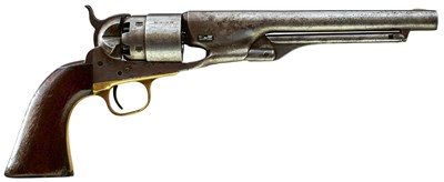 Lot 665 - A .44 CALIBRE SIX-SHOT PERCUSSION COLT ARMY REVOLVER