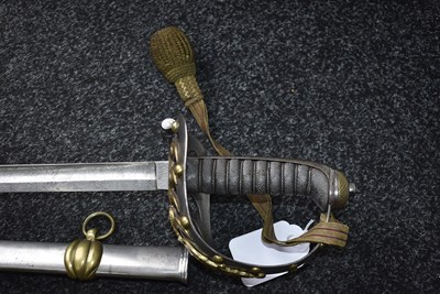 Lot 132 - A VICTORIAN 2ND LIFE GUARDS OFFICER'S SWORD