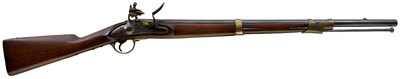 Lot 555 - A .700 CALIBRE BELGIAN FLINTLOCK CARBINE