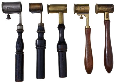 Lot 541 - SIX VARIOUS POWDER AND SHOT MEASURES