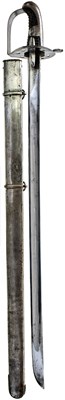 Lot 684 - AN EXTREMELY RARE DOUBLE LANGET 1796 PATTERN HEAVY CAVALRY TROOPER'S SWORD